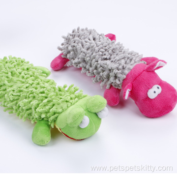 Hippo and Frog Plush Sound Pet Toy Pet